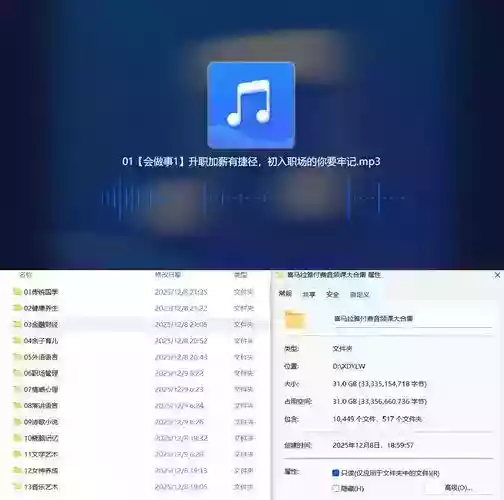 长点知识喜马拉雅付费音频课大合集 13个大类