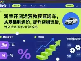 淘宝开店运营教程直通车,从基础到进阶,提升店铺流量,转化率和整体运营效率(更新26年5月08日)