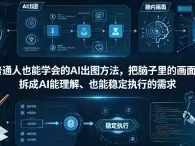 普通⼈也能学会的AI出图⽅法,把脑子里的画面,拆成AI能理解、也能稳定执行的需求【文档】